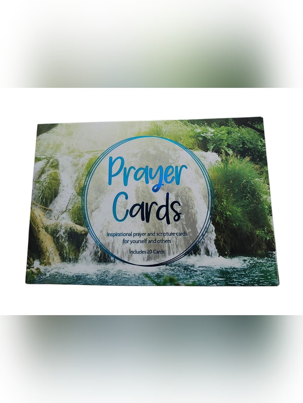 Prayer Cards - Blue/Green Inspirational Scripture Cards